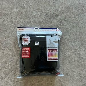 Uniqlo. Long sleeve Heattech. Black. Xxl. New in package